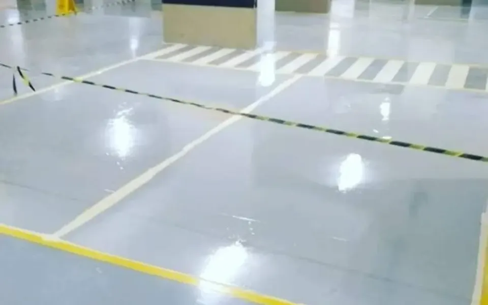 Sinalização – Pintura de Garagem no Guarujá | RP Pinturas
